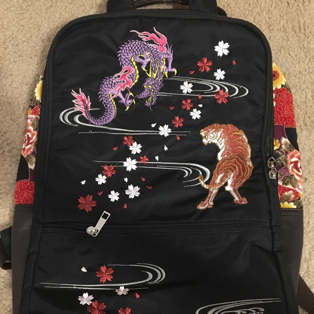Embroidered Backpack